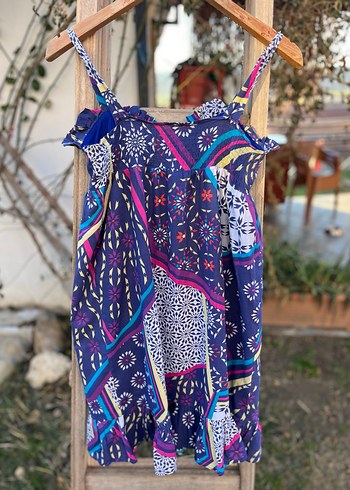 Jimmy Key Pamuklu Bohem Mini Elbise - Görsel 9