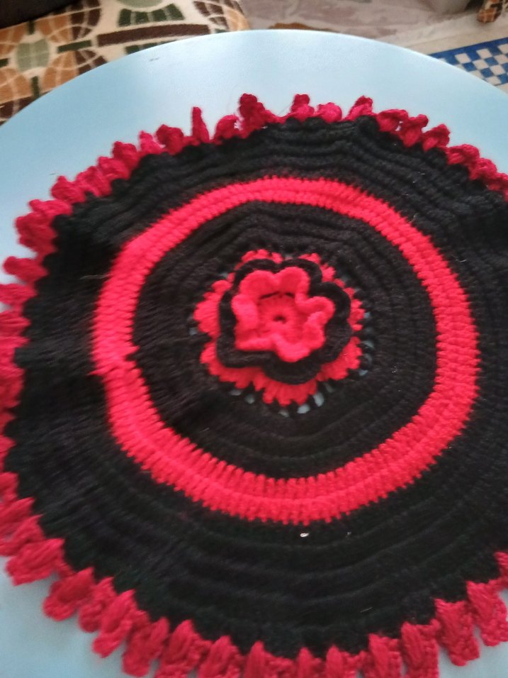 Renkli Örgü banyo lifi 1 adet - Görsel 2