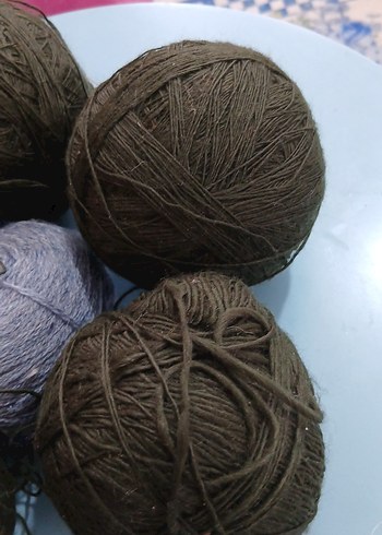 Renkli ve Doğal İplik Topları - Görsel 4