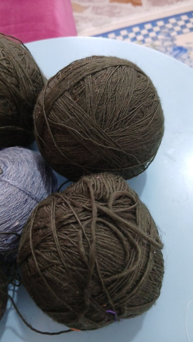 Renkli ve Doğal İplik Topları - Görsel 4