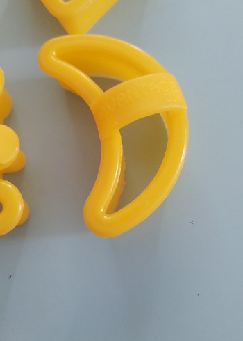 Beden sarı Renk Sarı Plastik pasta kaliplari Mutfak Araçları Seti