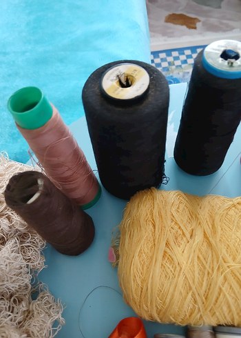 Renkli İplikler ve Dikiş Malzemeleri Seti - Görsel 6