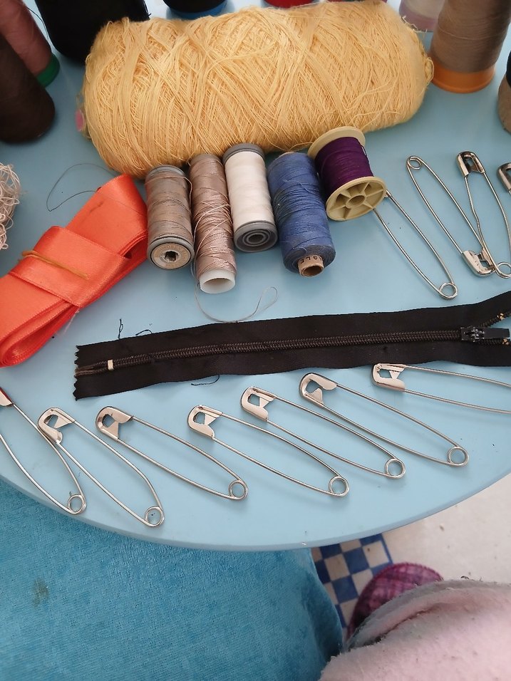 Renkli İplikler ve Dikiş Malzemeleri Seti - Görsel 2