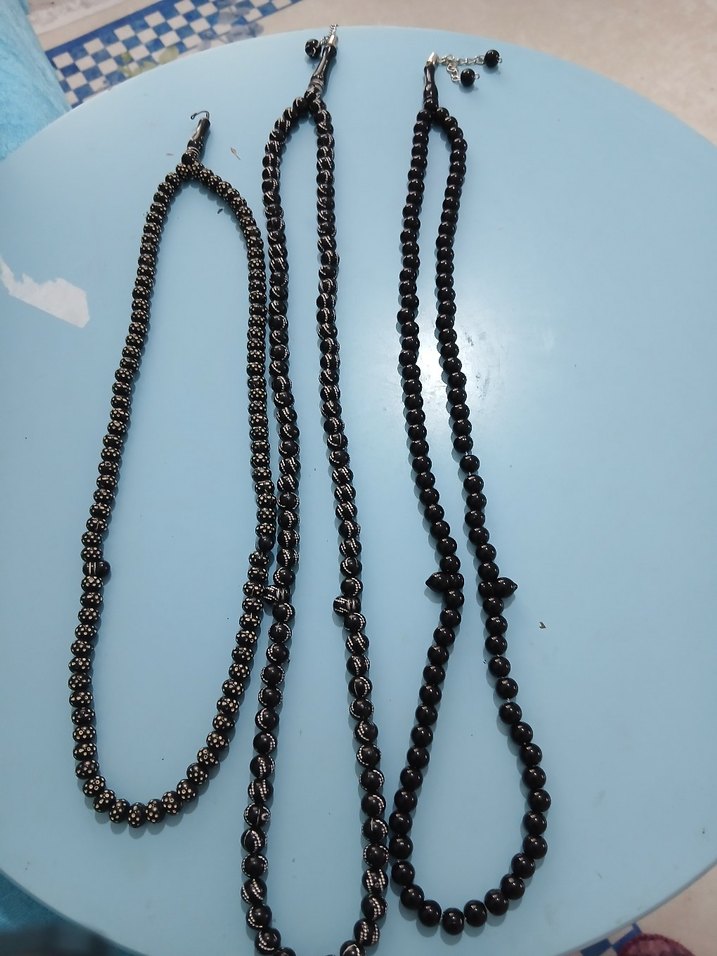 Erkek Siyah Minimalist Tesbih - Görsel 5