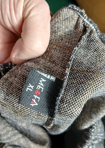 Gri Kadın Kumaş Pantolon - Görsel 3