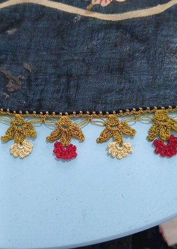 kenar oyalı büyük yazma - Görsel 2