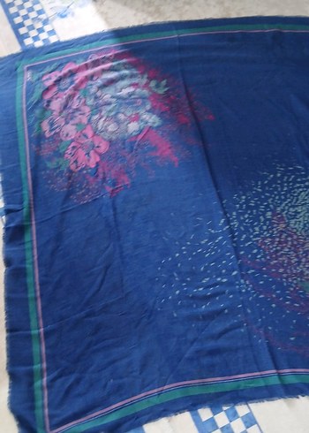 Mavi Bohem Kadın Şal - Görsel 2