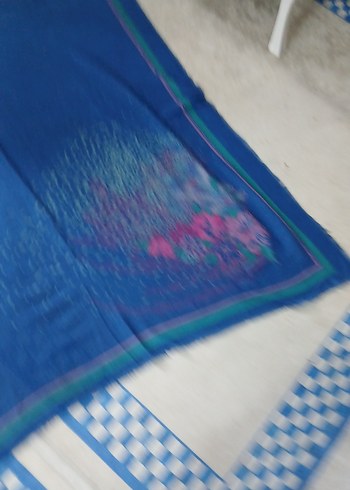 Mavi Bohem Kadın Şal - Görsel 3