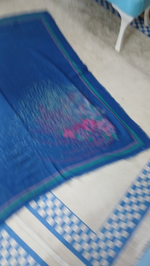 Mavi Bohem Kadın Şal - Görsel 3