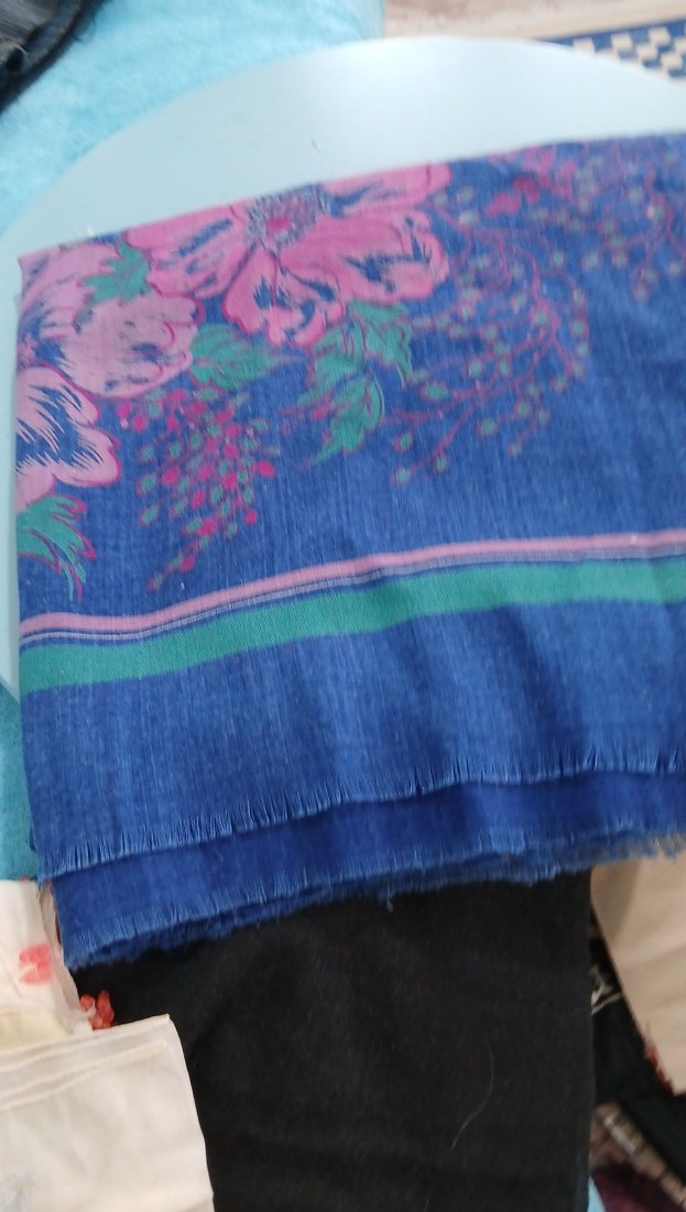 Mavi Bohem Kadın Şal - Görsel 4