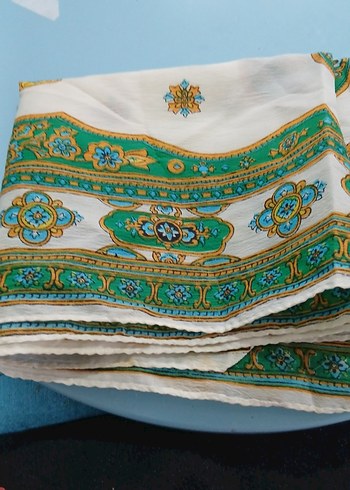 Bohem Çok Renkli Kadın Fular - Görsel 3