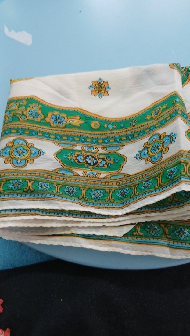 Bohem Çok Renkli Kadın Fular - Görsel 3