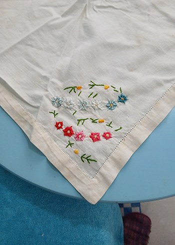 Nakışlı Pembe Bohem bohça - Görsel 3