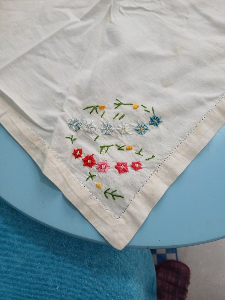 Nakışlı Pembe Bohem bohça - Görsel 3