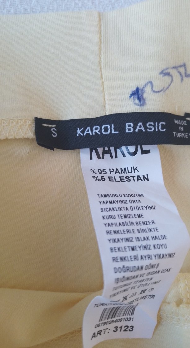 Sarı Mini Şortlu takim - Görsel 5