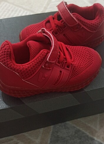 25 Beden bordo Renk Çocuk spor ayakkabı