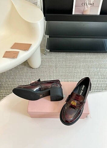 38 Beden bordo Renk Miu Miu Ayakkabı 