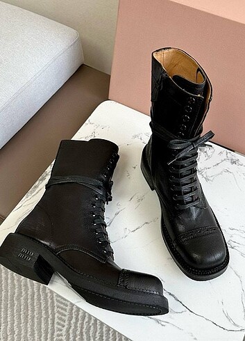 38 Beden siyah Renk Miu Miu Bot