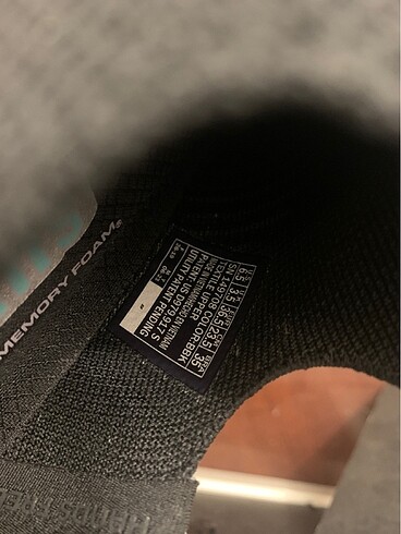 36,5 Beden siyah Renk Sketchers ayakkabı