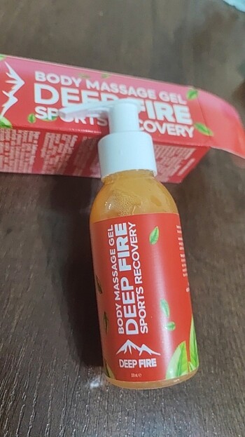 Masaj jeli (deep fire)