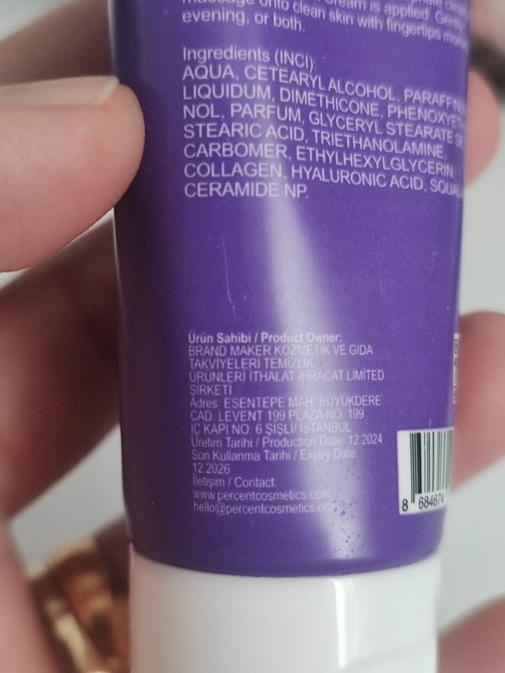 Collagen içeren cilt bakım kremi - Görsel 2