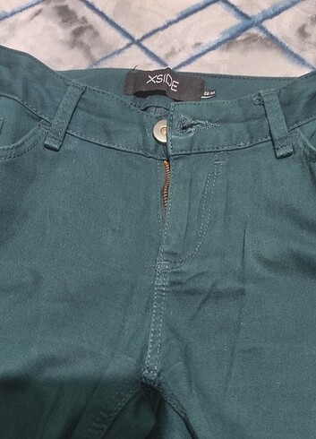 28 Beden yeşil Renk Kot pantolon