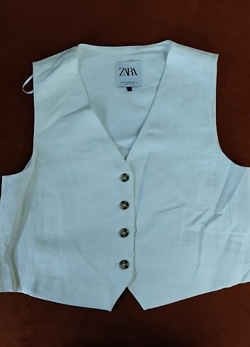 Zara Zara crop ceket zara yelek
