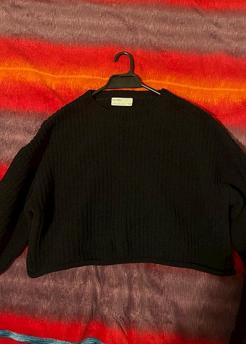 m Beden Bershka Siyah Kazak