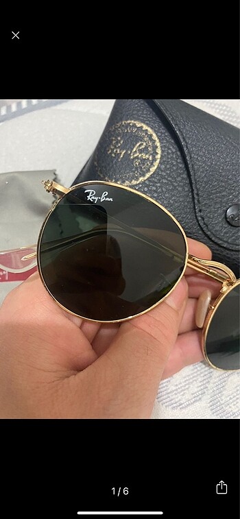 Beden siyah Renk RayBan orjinal gözlük