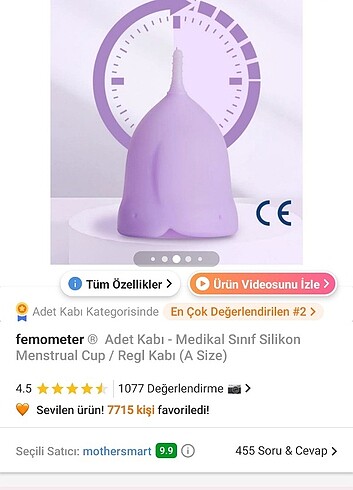 Diğer Adet Kabı ( A size ) S 