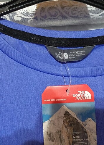 xs Beden mavi Renk Tişört orijinal north face