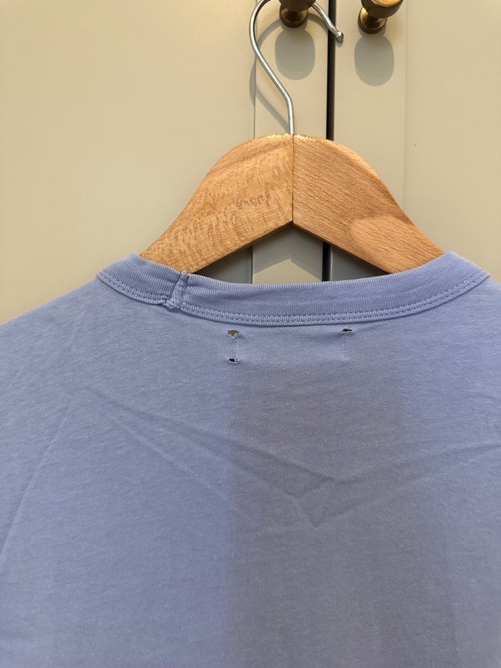 Mavi Baskılı erkek Tişörtü - Görsel 4