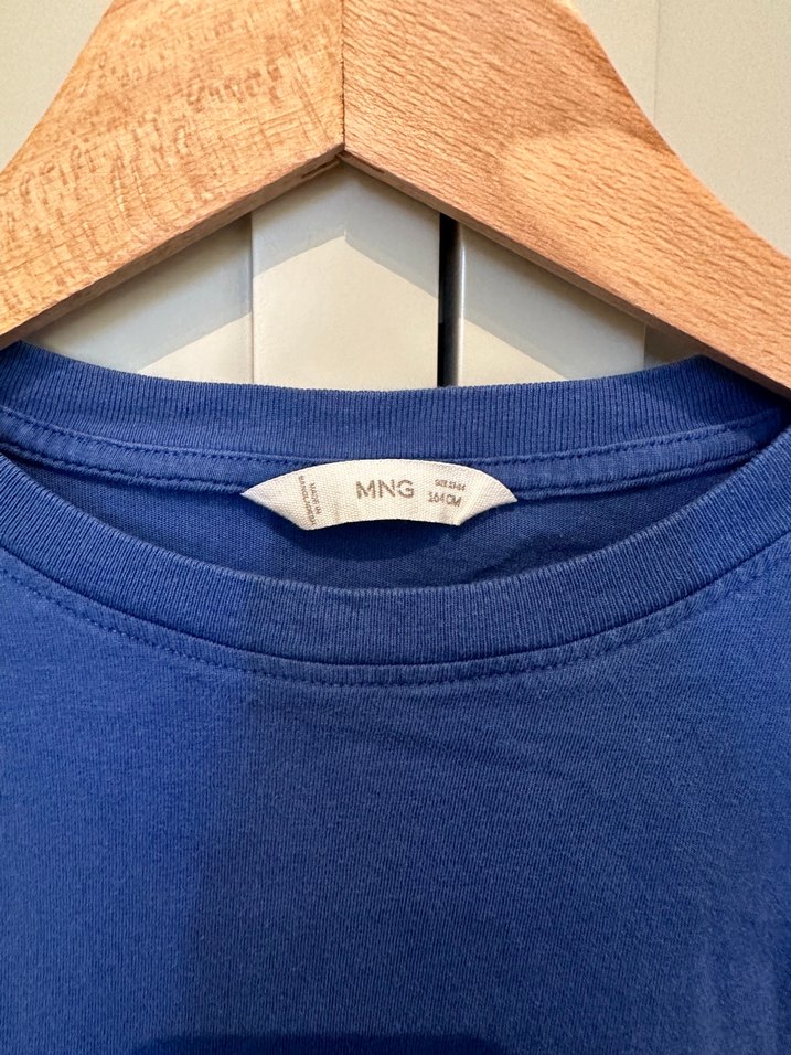 Erkek Çocuk Lacivert Baskılı Kısa Kollu Tişört - Görsel 5