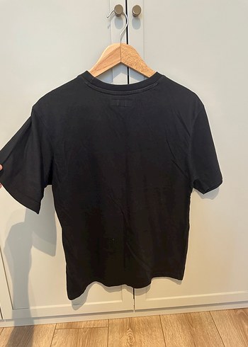 Zara Siyah Baskılı Oversize Erkek çocuk Tişört