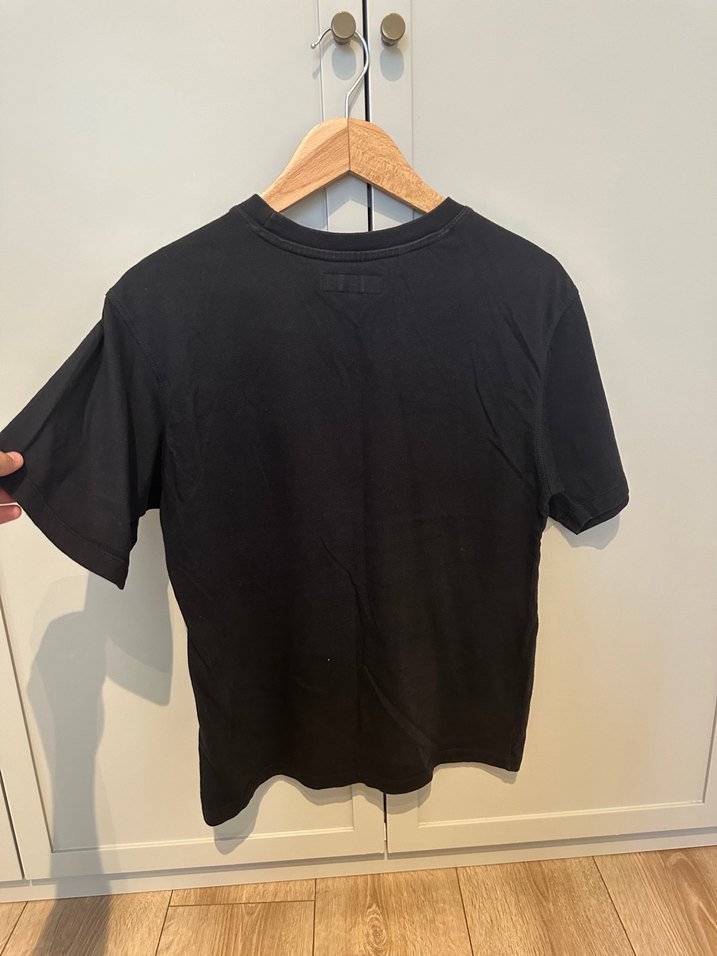 Siyah Baskılı Oversize Erkek çocuk Tişört - Görsel 2