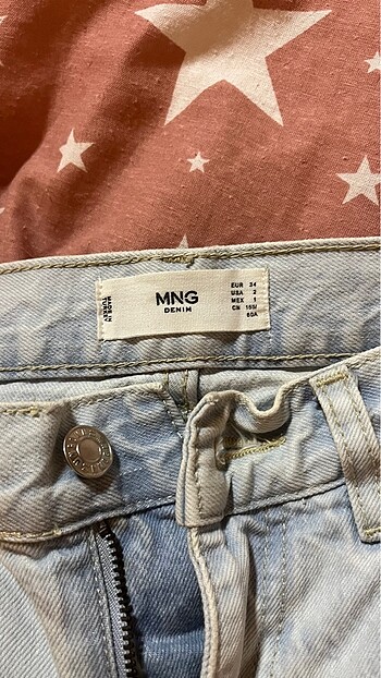 Mango mango straight fit düşük bel jean