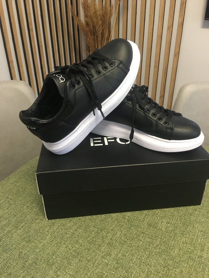 Siyah Kadın Günlük Spor Ayakkabı - Görsel 3