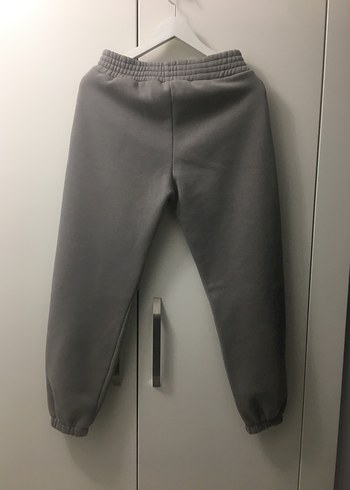 Gri Yüksek Yakalı Kadın Sweatshirt takımı - Görsel 4