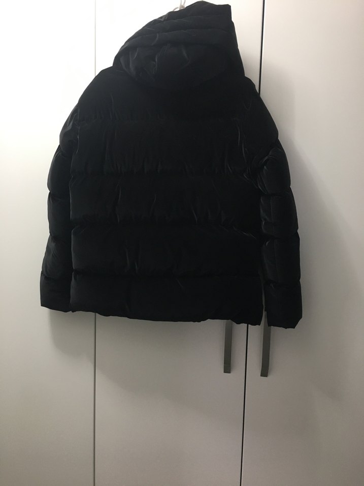 Siyah  Kadın Kışlık Mont - Görsel 3