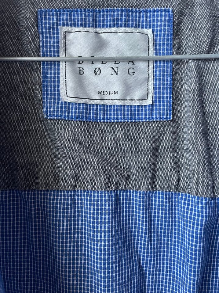 Erkek Mavi Kısa Kollu Denim Gömlek - Görsel 4