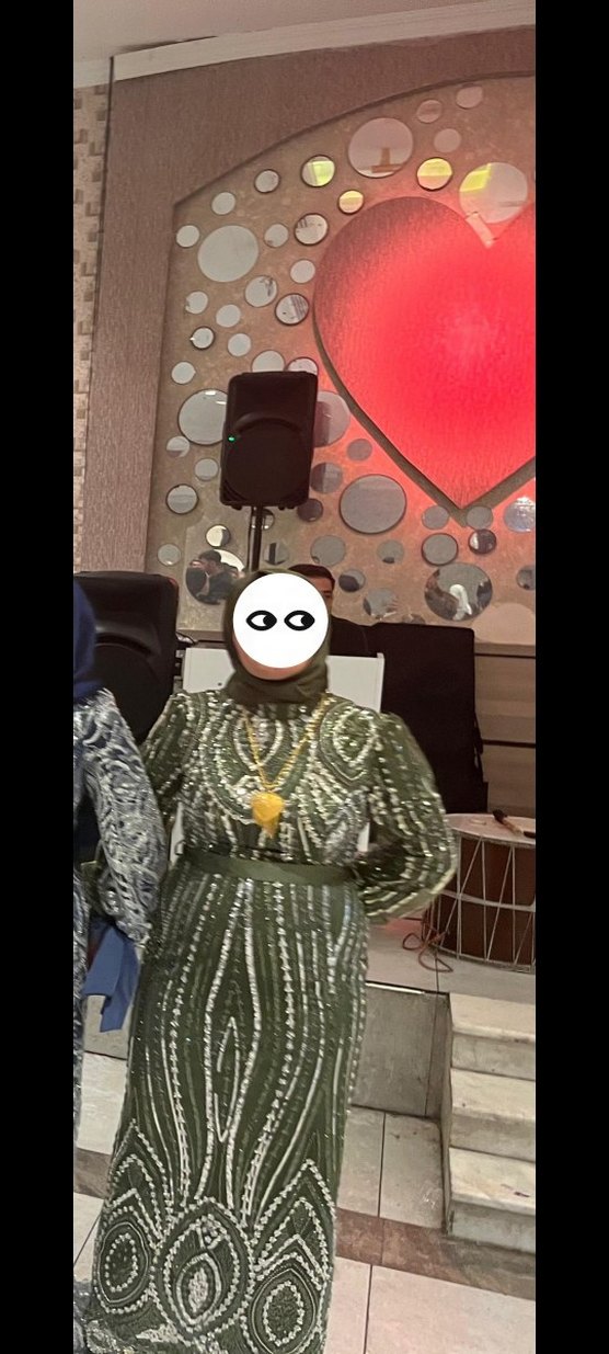 Bohem Tarzı Yılan Desenli Uzun Triko Elbise - Görsel 2