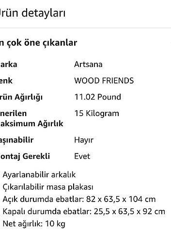 Beden ten rengi Renk Chicco polly mama sandalyesi
