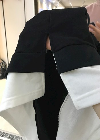 yırtmaçlı sweat tunik - Görsel 4