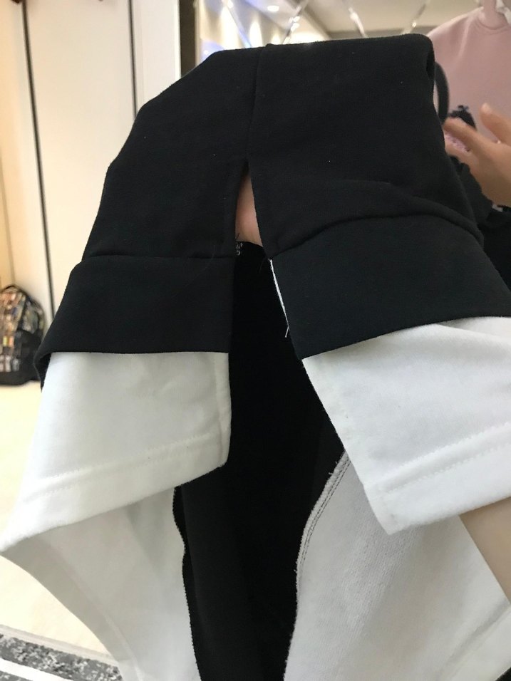 yırtmaçlı sweat tunik - Görsel 4