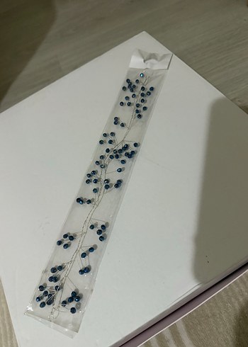 Accessorize Lacivert Boncuklu Kadın Saç Aksesuarı