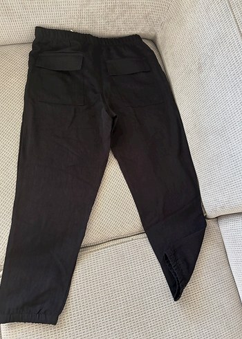 s Beden Siyah Loose fit jogger pantolon