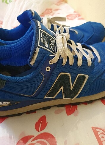 44 Beden mavi Renk Orjinal New Balance 574 Erkek Ayakkabı