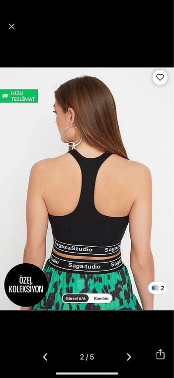 Sagaza Madrid Sagaza Crop