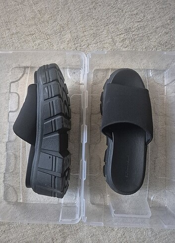 37 Beden Stradivarius Platform Terlik