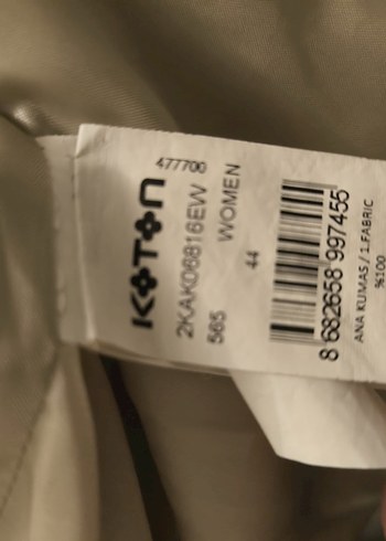 Gri Uzun Düğmeli Kaban - Görsel 8